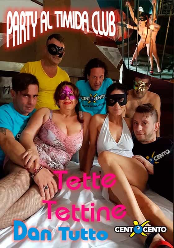 Party al Timida Club – Tette, Tettine, Dan Tutto CentoXCento Streaming